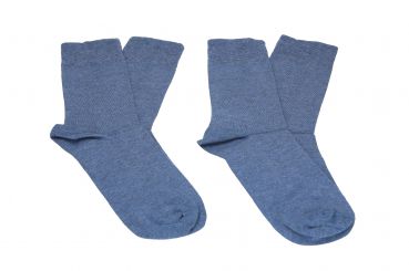 Betz 2 Pair Men Socks RELAX EXQUISIT Without Elastic Band Work Socks Size: 39-42