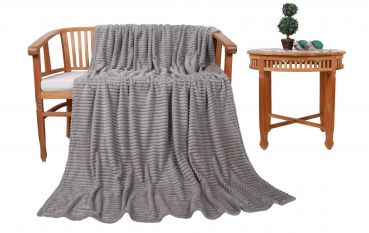 Betz XXL Cuddle Blanket Bari - large sofa blanket - soft couch blanket to cuddle up with - living blanket - 150x200 cm