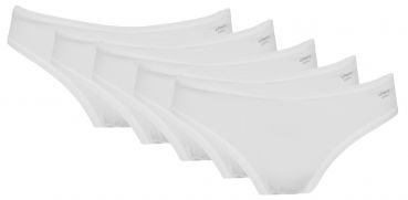 5 Pack Women Mini Slip Colour: white, black or beige Size: 38-46 by SPEIDEL