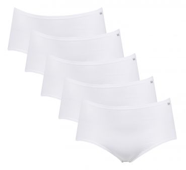 5 unidades braguitas Slip en blanco para mujeres tallas 38-52 de SPEIDEL - Kopie