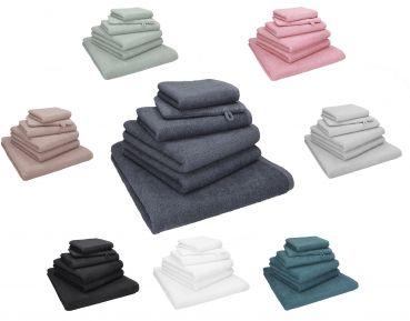 Betz 6 tlg. Handtuch Set BERLIN 100% Baumwolle  Liegetuch,  Handtücher,  Gästetuch,  Seiftuch und  Waschhandschuh
