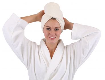 Asciugamano turbante di microfibra di Betz , colore: bianco - Kopie - Kopie - Kopie