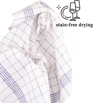 Betz tea towels half-linen check MCT-11 glass cloths kitchen towels tea towels size 50 cm x 70 cm