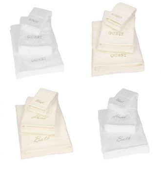 Betz 3 Pieces Hand Towel Set 1 Hand Towel 1 Guest Towel 1 Bath Towel 100% Cotton Various Colours and Designs