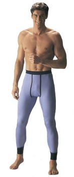 PFEILRING Long Underpants with fly Fine Rib Colour: blue line Sizes: 5-9