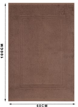 PREMIUM Badevorleger 50x70cm Farbe: nussbraun - Kopie - Kopie - Kopie - Kopie - Kopie - Kopie - Kopie