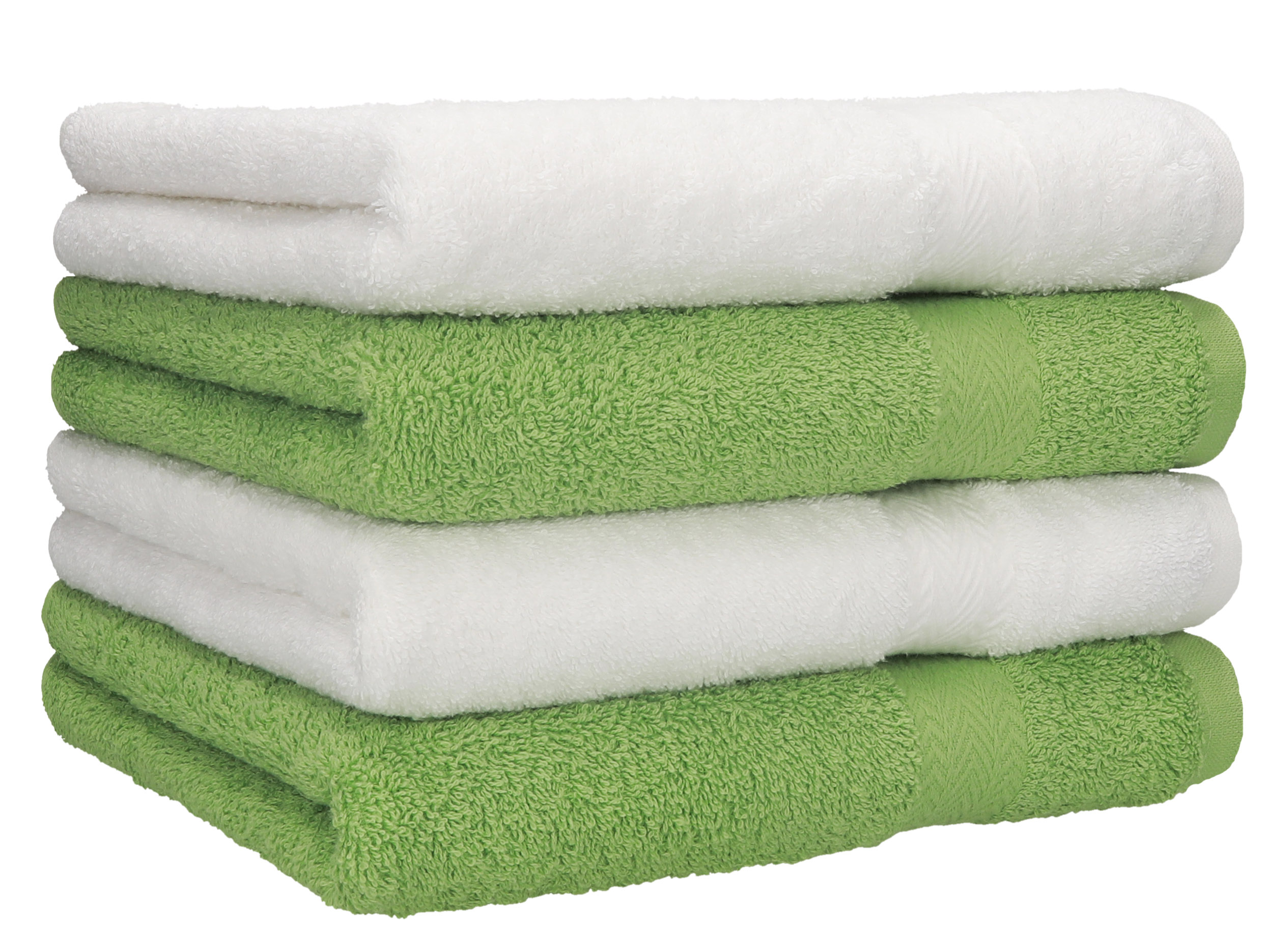 Bright green hand discount towels