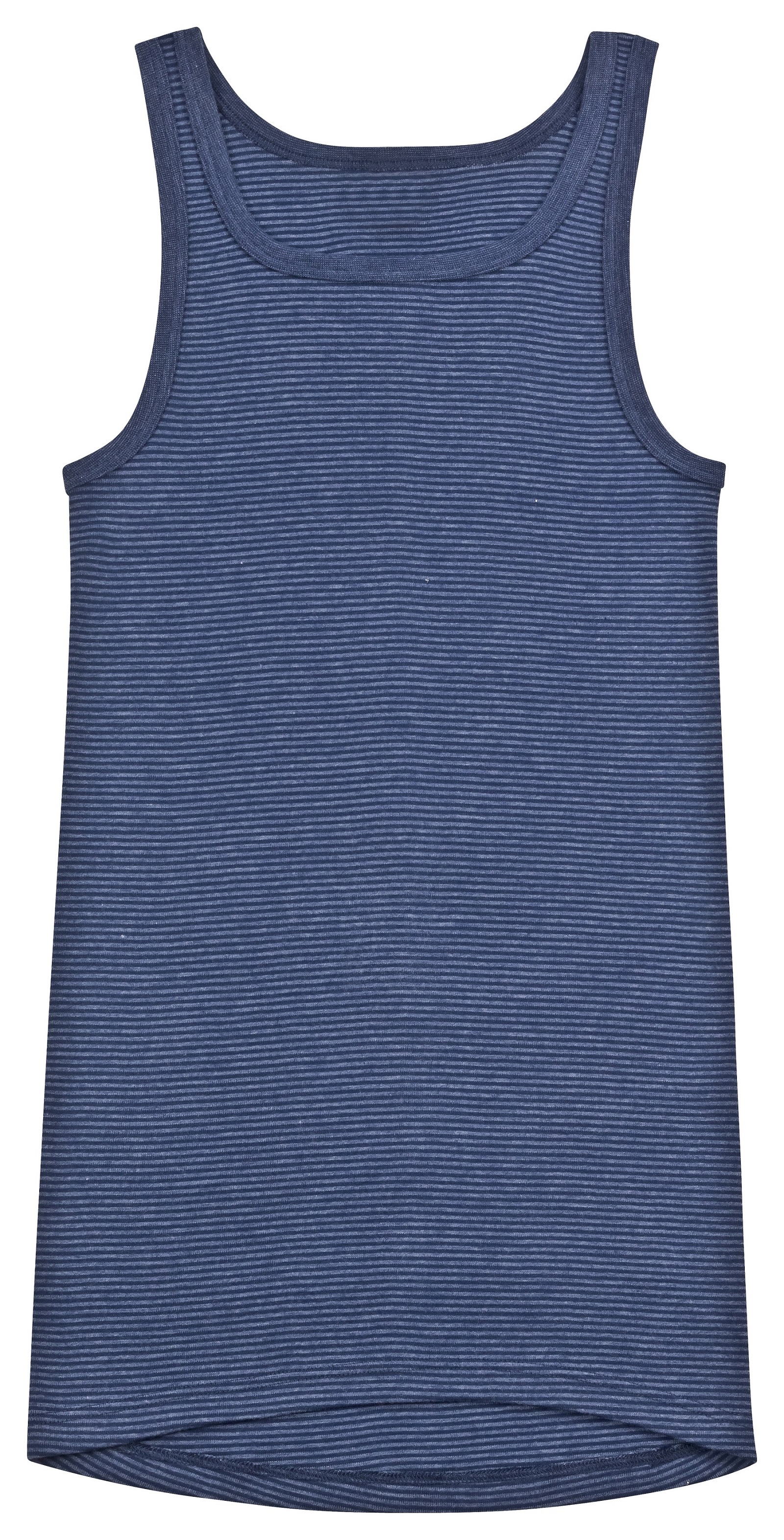 Ammann Camiseta moldeadora sin mangas para hombres color azul