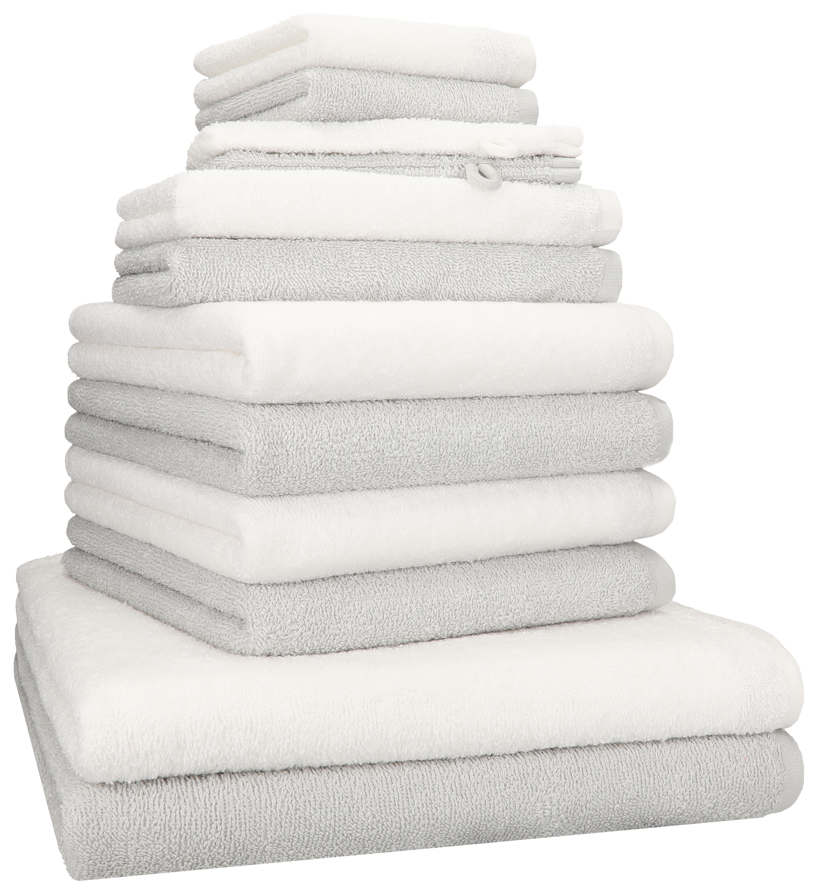 – Handtücher Duschtücher - Gästetücher - Waschhandschuhe Seiftücher 2x Handtuch-Set Betz 12er 4x Frottier - BERLIN 2x 2x - 2x -