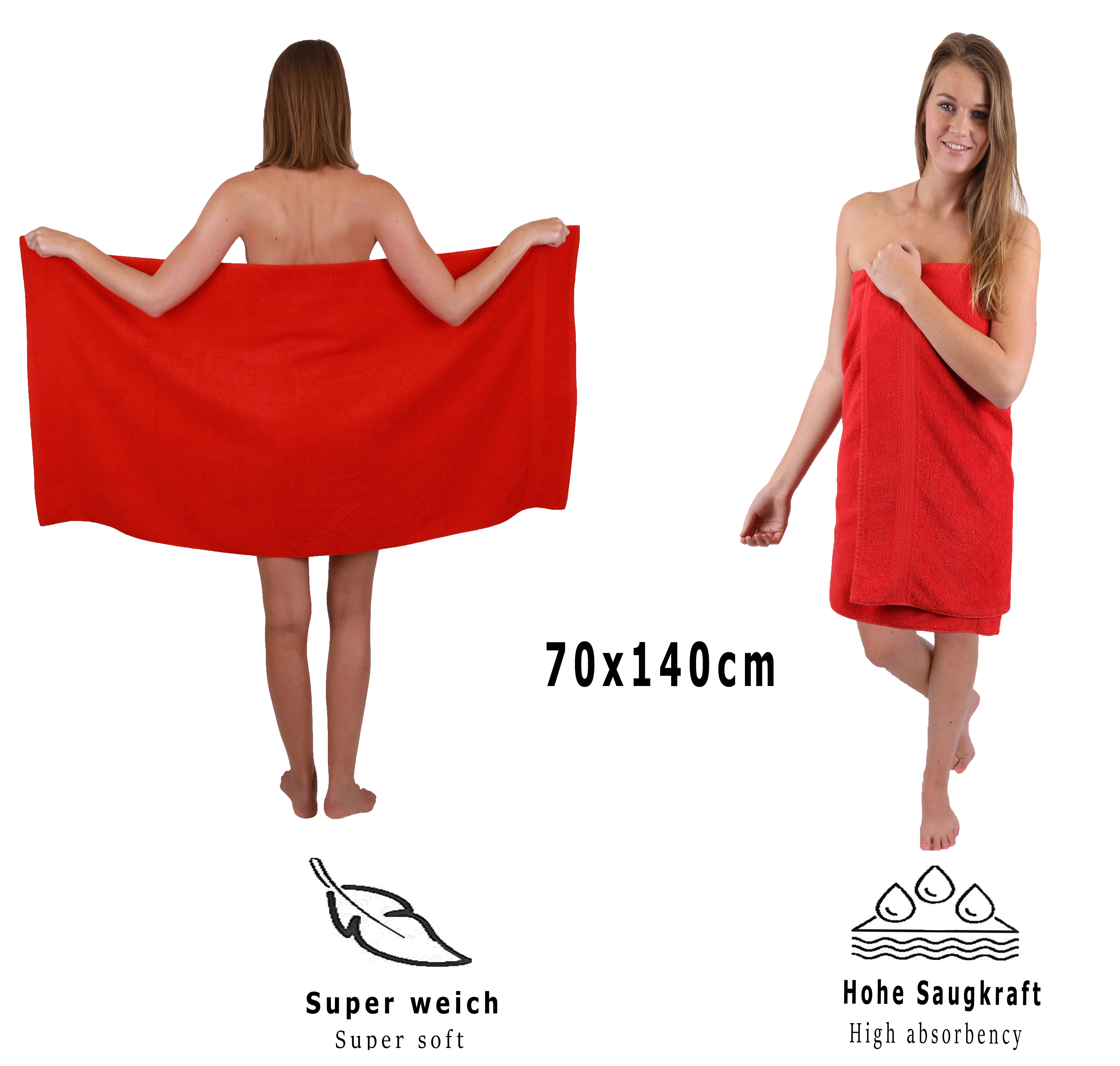 Super Soft Microfiber Bath Towel (70 x 140 cm) Premium Microfiber