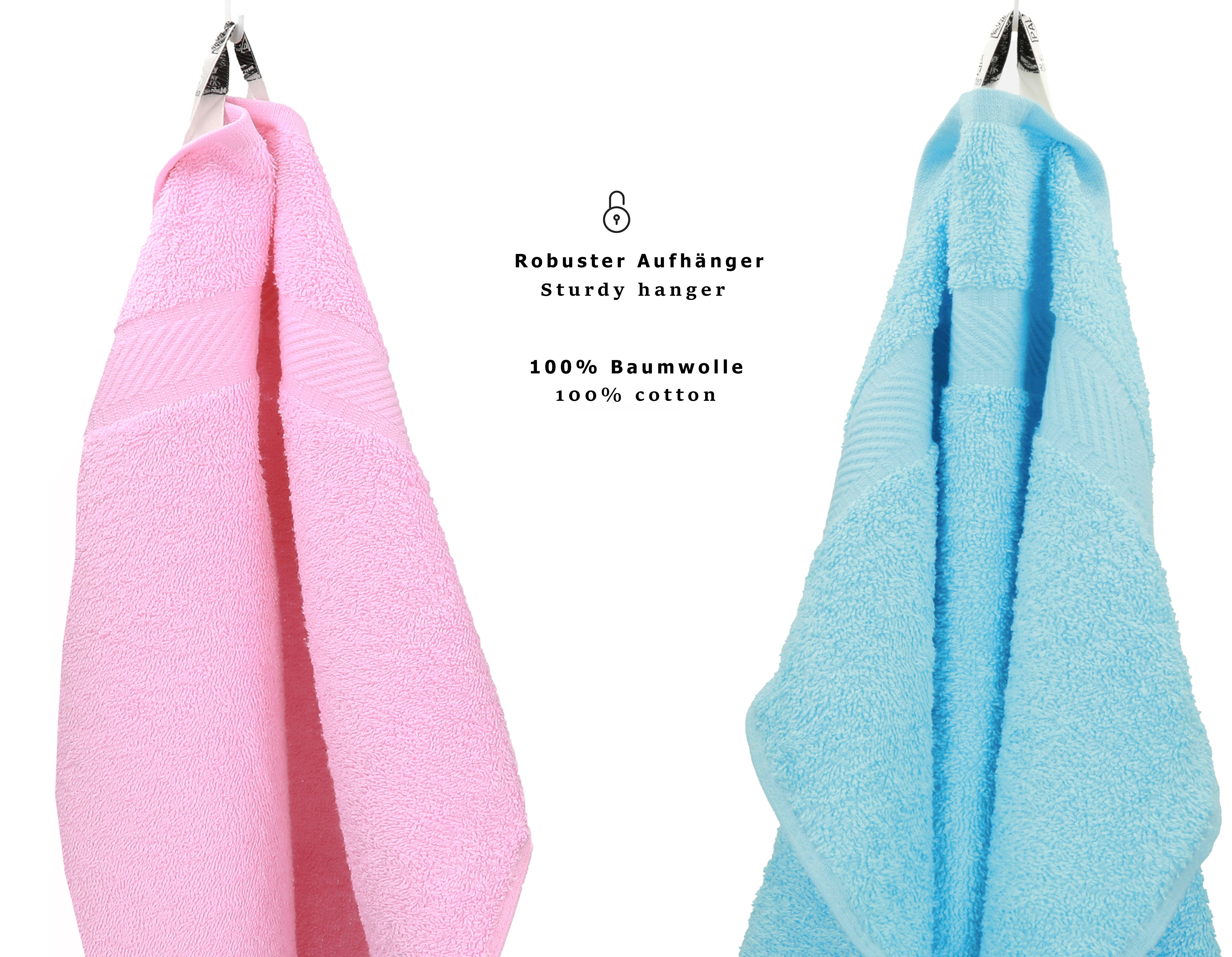 Betz Palermo, handdoeken, 100% katoen, handdoekenset, kleur petrol