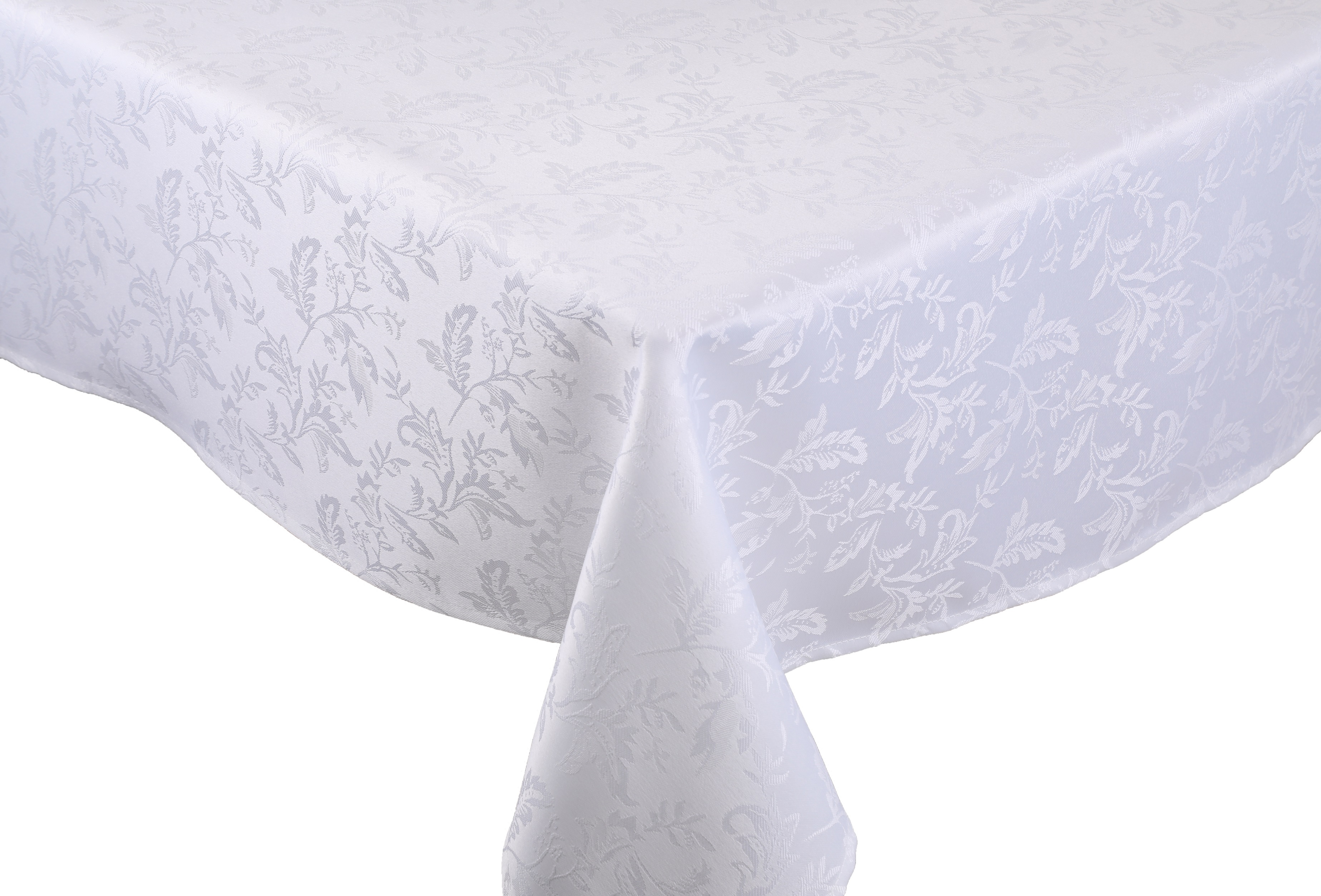 Betz Elegant Jacquard Tablecloth Colour Cream 
