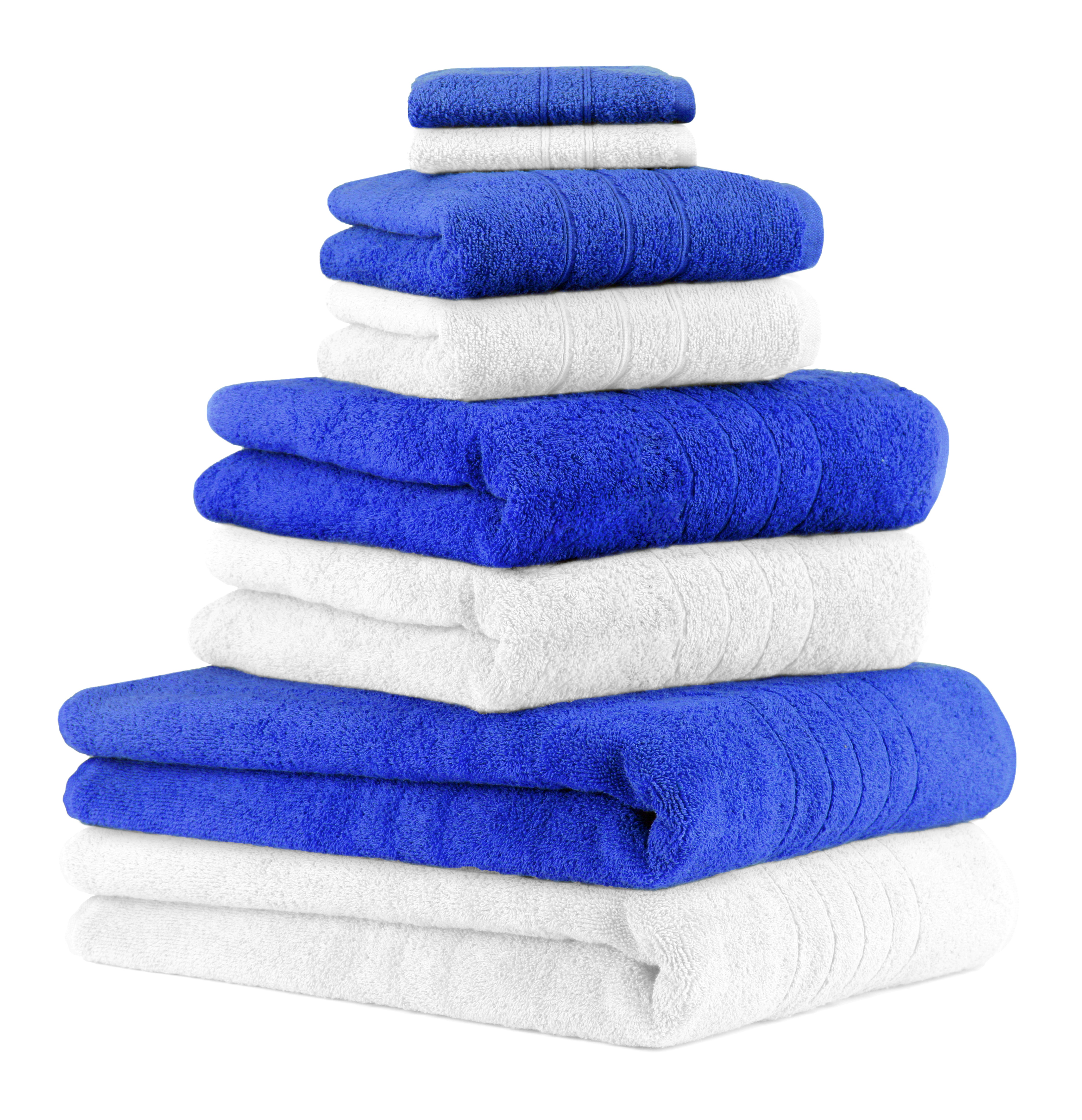Betz Juego de 8 piezas de toallas 100% algodÃ³n 2 toallas de baÃ±o