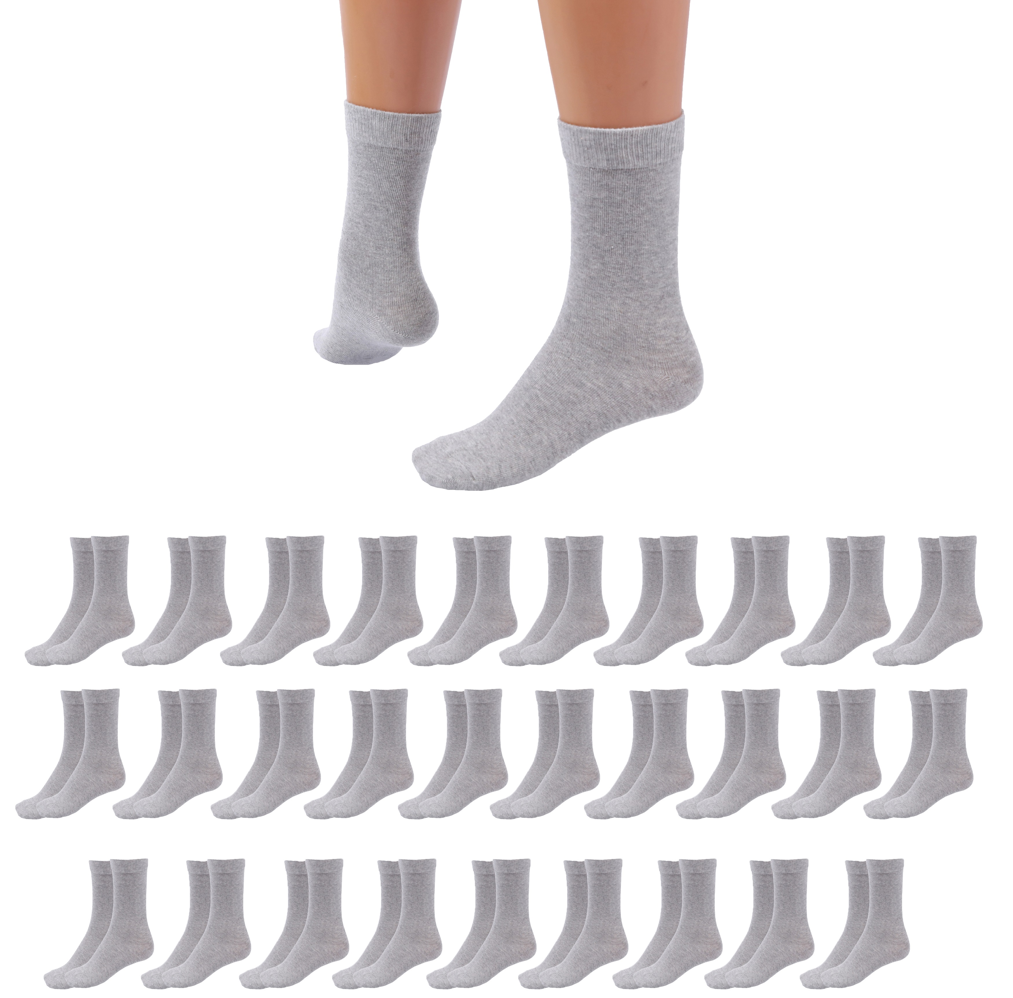 Betz 30 pares de calcetines para mujer y hombre - algodÃ³n sin