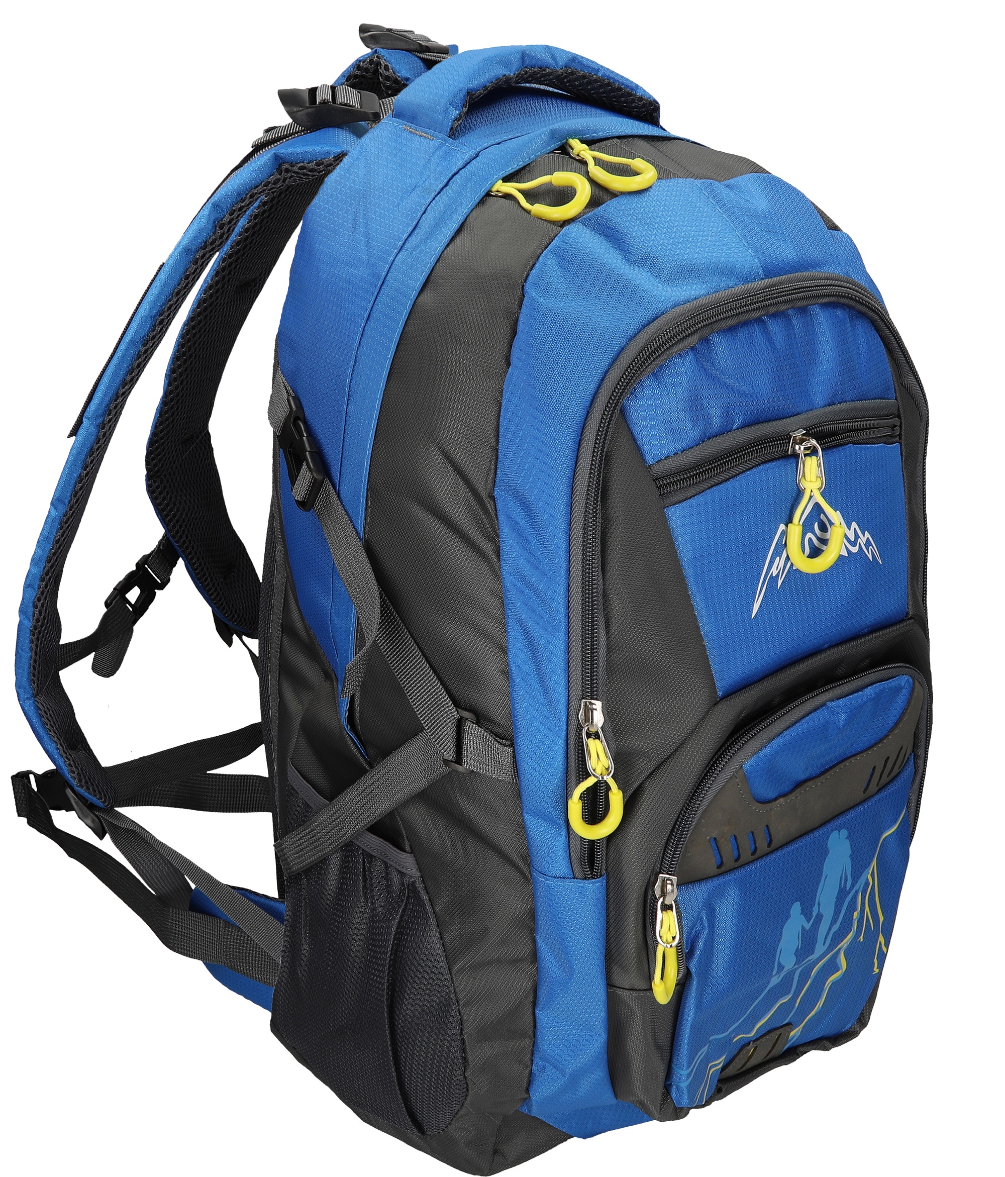 BETZ Mochila Unisex para Viaje Senderismo Camping M/ÜNCHEN con 4 Bolsillos Volumen 37 litros Color Azul