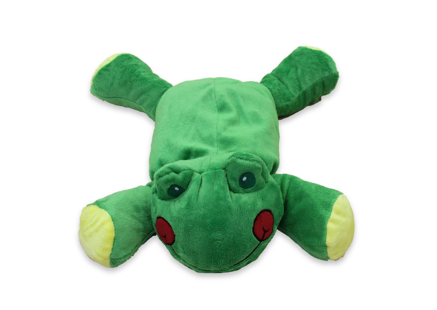 Betz Plush Toy Frog Color Green Size