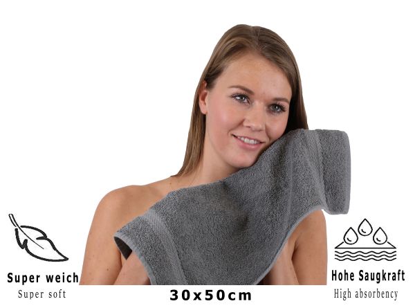 Betz toalla de invitados PREMIUM 100% algodón tamaño 30x50cm