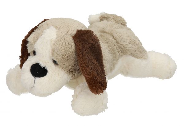 Peluche "chien aux longues oreilles" beige/blanc, 28 cm de Betz