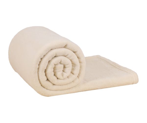 Betz 1 couverture polaire douce taille 140x190 cm ou 1 coussin rempli toucher peluche tailles d'env. 36x36cm, 25x50 cm, 20x40 cm ROMANIA couleur beige