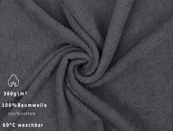 Betz PALERMO Saunatuch-Set -  80 x 200 cm - 2-teiliges Saunahandtuch-Set aus 100 % Baumwolle - Badetuch
