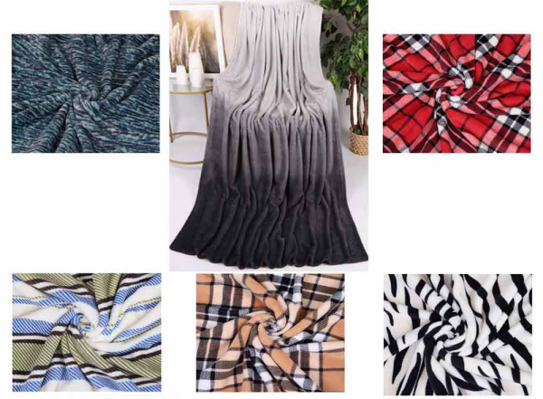 BETZ cosy blanket fleece blanket fluffy blanket - cosy blanket warm soft, sofa blanket, cosy blankets, blanket couch blanket, sofa throw XL 150x200cm MINK