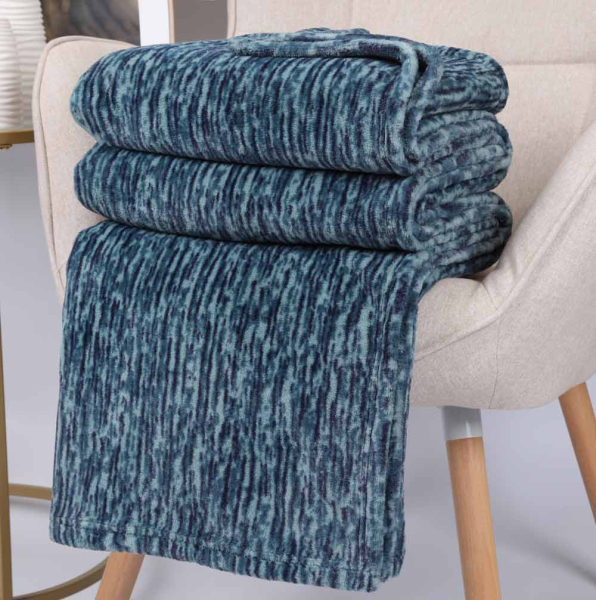 BETZ cosy blanket fleece blanket fluffy blanket - cosy blanket warm soft, sofa blanket, cosy blankets, blanket couch blanket, sofa throw XL 150x200cm MINK
