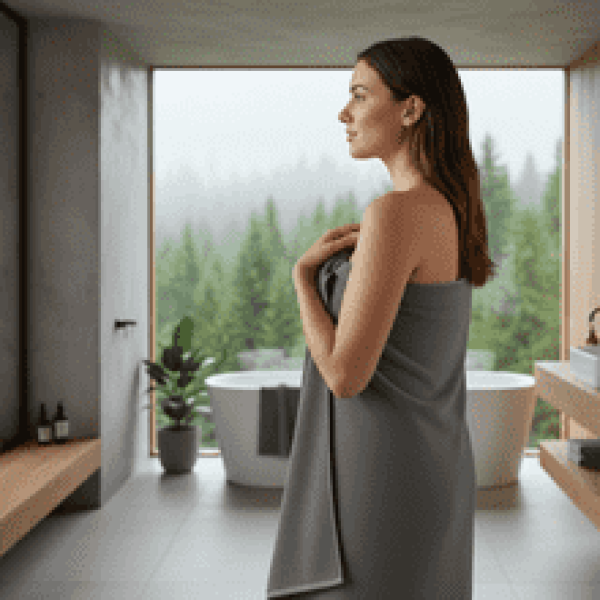 Betz Badetuch XXL 100x200 cm – Saunatuch & Strandtuch aus 100% Baumwolle 360g/m² – Serie Berlin
