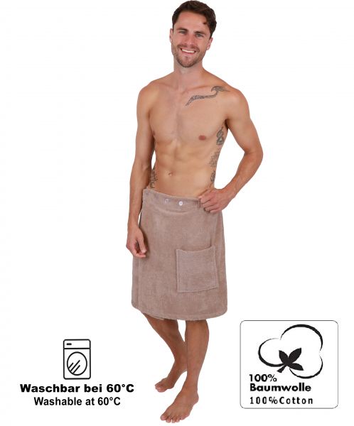 Betz terry Sauna Kilt with buttons for men 100% cotton 420 g/m² - BERLIN