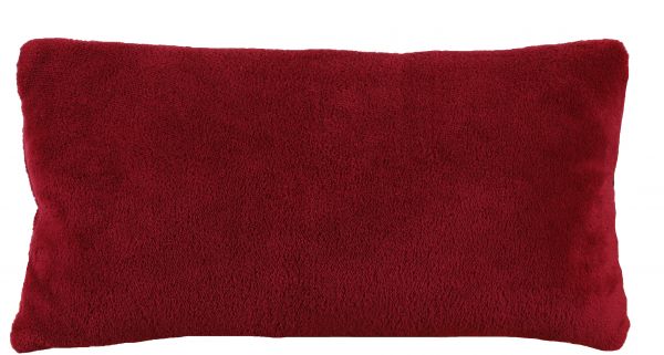 Betz 1 coperta ROMANIA 140x190 cm o 1 cuscino imbottito ROMANIA disponibile in diverse misure: 36x36 cm /25x50 cm/ 20x40 cm Colore rosso scuro