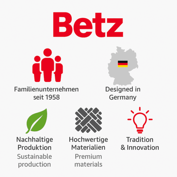 Betz Handtuch Set Premium 12-teilig 100% Baumwolle – 2 Duschtücher, 4 Handtücher, 2 Gästetücher, 2 Seiftücher, 2 Waschhandschuhe – Weiche Frottee Handtücher 470g/m² - Farbe rubinrot/Graphit