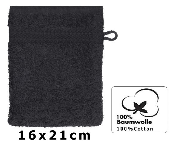 Betz Waschhandschuh PREMIUM 100% Baumwolle Waschlappen 16x21 cm
