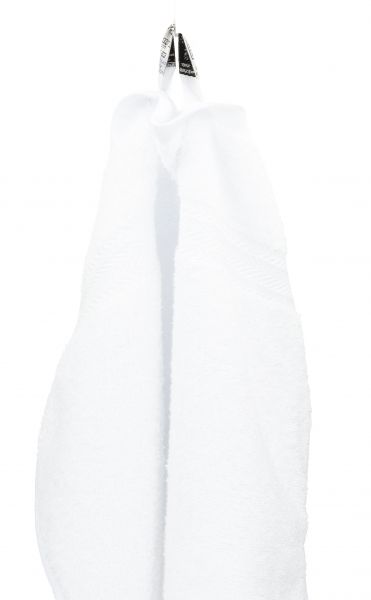 Betz 10 Asciugamani PREMIUM 100% cotone dimensioni 50x100 cm colore bianco