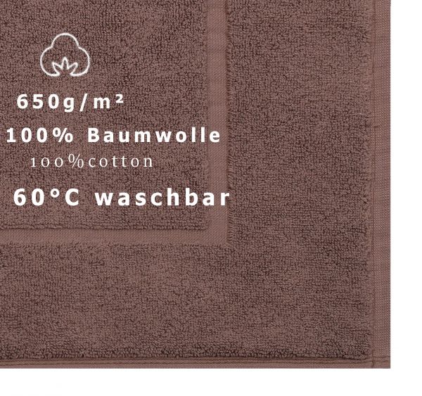 Tapis de bain "Premium"couleur noisette, taille 50x70 cm de Betz