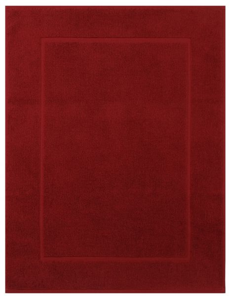 Betz PREMIUM Badevorleger 50x70cm Farbe burgund-rot 