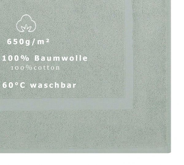 PREMIUM Badevorleger 50x70cm Farbe: dunkelrot - Kopie - Kopie