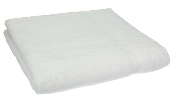 Asciugamano da bagno 100 x 150 "PREMIUM", colore: bianco, 100 % cotone