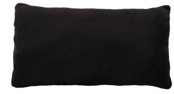 Betz 1 coperta ROMANIA 140x190 cm o 1 cuscino imbottito ROMANIA disponibile in diverse misure: 36x36 cm/25x50cm/20x40 cm Colore nero