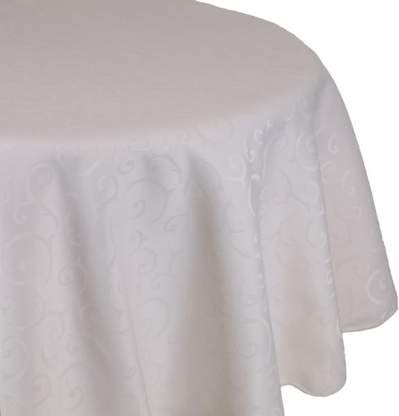 Betz Wonderful Jacquard Tablecloth Table Line Dresden Colour: cream - Kopie