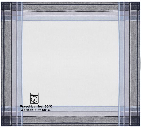 Betz 12er Stofftaschentücher im Set  LUX 1  Herrentaschentücher - Männertaschentücher aus 100% Baumwolle - 40x40 cm