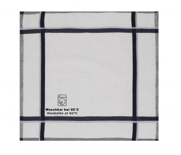 Betz Men Cloth Handkerchief Set Leo 2 Dessin 8 100% Cotton Size 40x40 cm