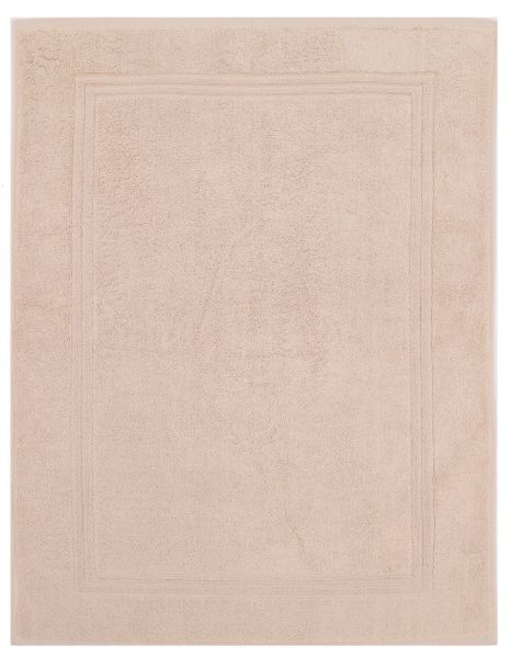 Betz Luxus Badvorleger Badematte Duschvorlage GOLD Größe 50x70 cm Qualität 950g/m² 100% Baumwolle Farbe beige