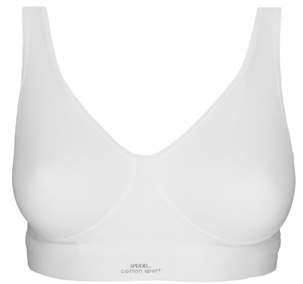 Bra Cotton Sport white Sizes: 38-46 by SPEIDEL