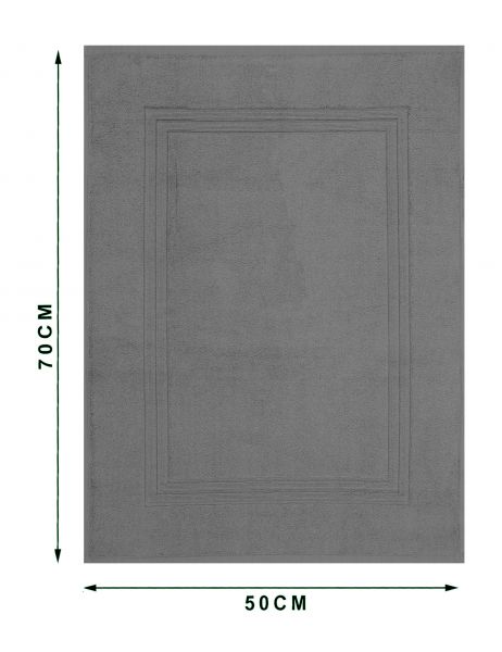 PREMIUM Badevorleger 50x70cm Farbe: nussbraun - Kopie - Kopie