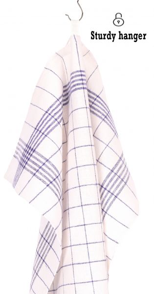 Betz tea towels half-linen check MCT-11 glass cloths kitchen towels tea towels size 50 cm x 70 cm