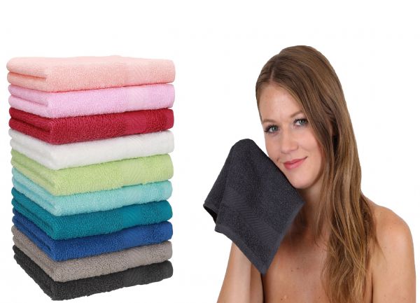 Betz Face Cloth PALERMO 100% Cotton Size: 30 x 30 cm different colours