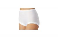 Lot de 5 slip pour femme "Nelly" blanc, tailles 38-52 de Speidel