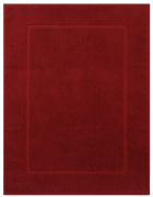 Betz Badvorleger Größe 50x70 cm 100% Baumwolle Badematte Badteppich Duschvorlage PREMIUM  Qualität 650 g/m² Farbe dunkelrot