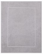 Bath Mat colour: silver-grey, size: 50 x 70 cm Premium Quality: 650 g/m²