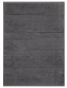 Betz Badvorleger Badematte Badteppich Duschvorlage DELUXE Größe 50x70 cm Qualität 680 g/m² 100% Baumwolle Farbe anthrazit grau