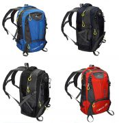 BETZ Camping Backpack Capacity II with wide adjustable shoulder straps and 3 zipped pockets